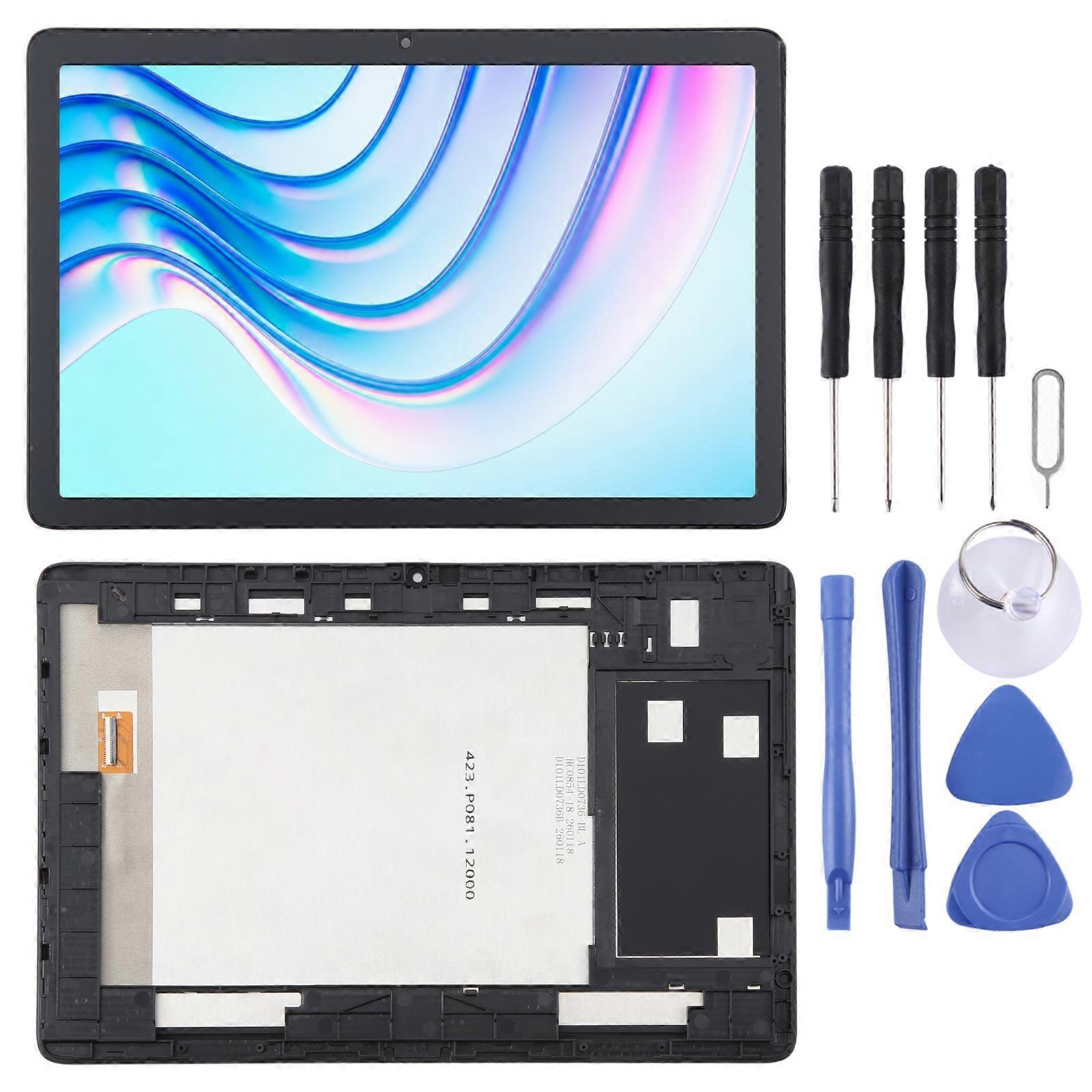 COMPATIBLE LCD Screen Digitizer Full Assembly with Frame For Cubot Tab 65