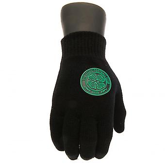 Celtic Fc Knitted Gloves Adult
