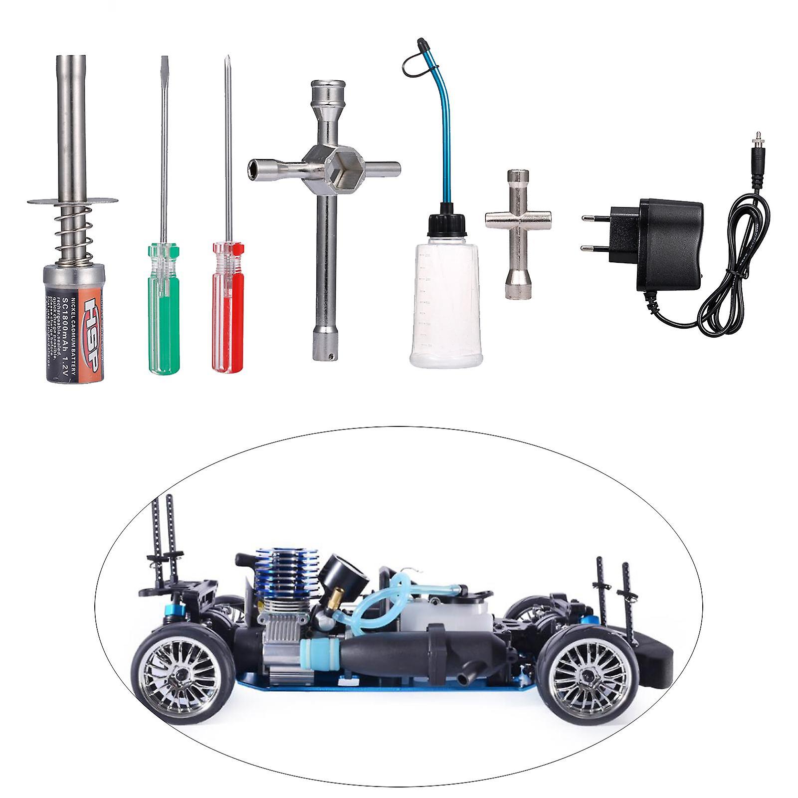 RC Starter Glow Plug Flame Igniter Set for HSP 80141 80142A Nitro Model Car