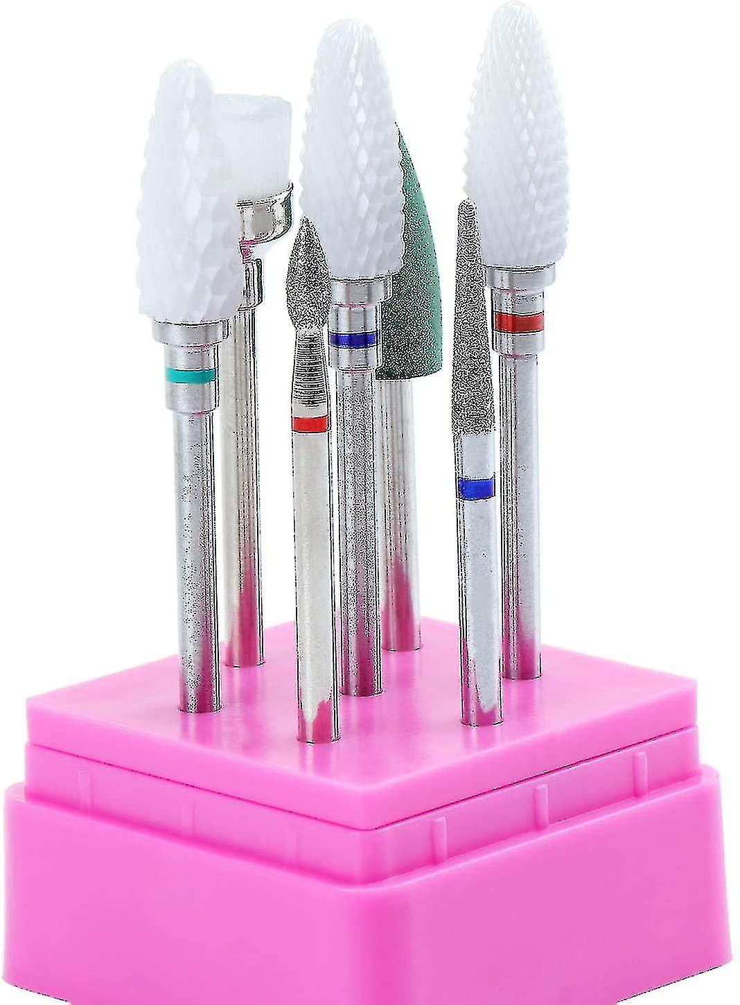 7stk Wolframcarbid Keramisk filsæt