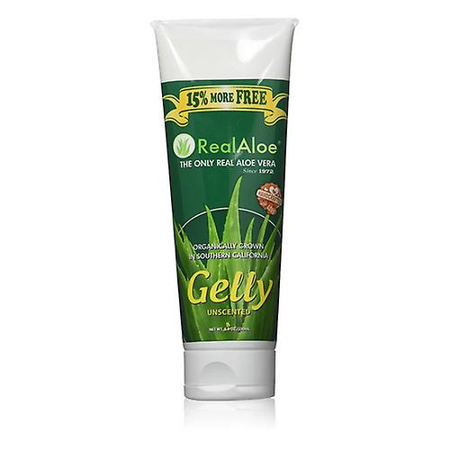 Real Aloe AloeVera Gelly، غير معطر 8 أونصة (عبوة من 1)