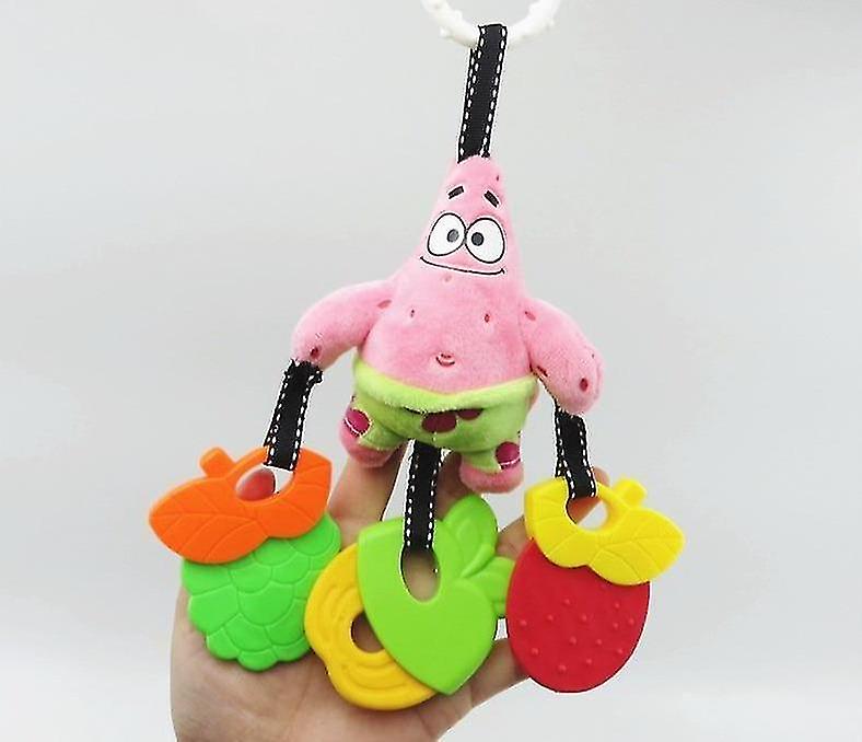 C Cartoon Plush H Bell Baby Stroller Crib Hanging Rattles