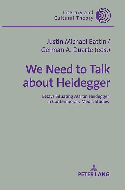 We Need To Talk About Heidegger Paperback Book