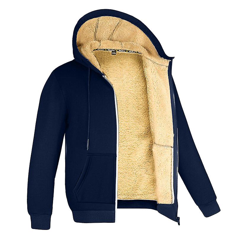 الشتاء Lambswool معاطف رشاقته الدافئة طويلة الأكمام سستة هوديس عارضة الرياضة الصوف معطف أسود مقنعين الرجال سترة نسائية