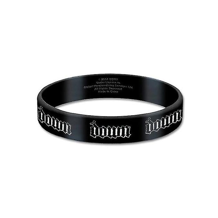 Bracelet en silicone avec logo vers le bas