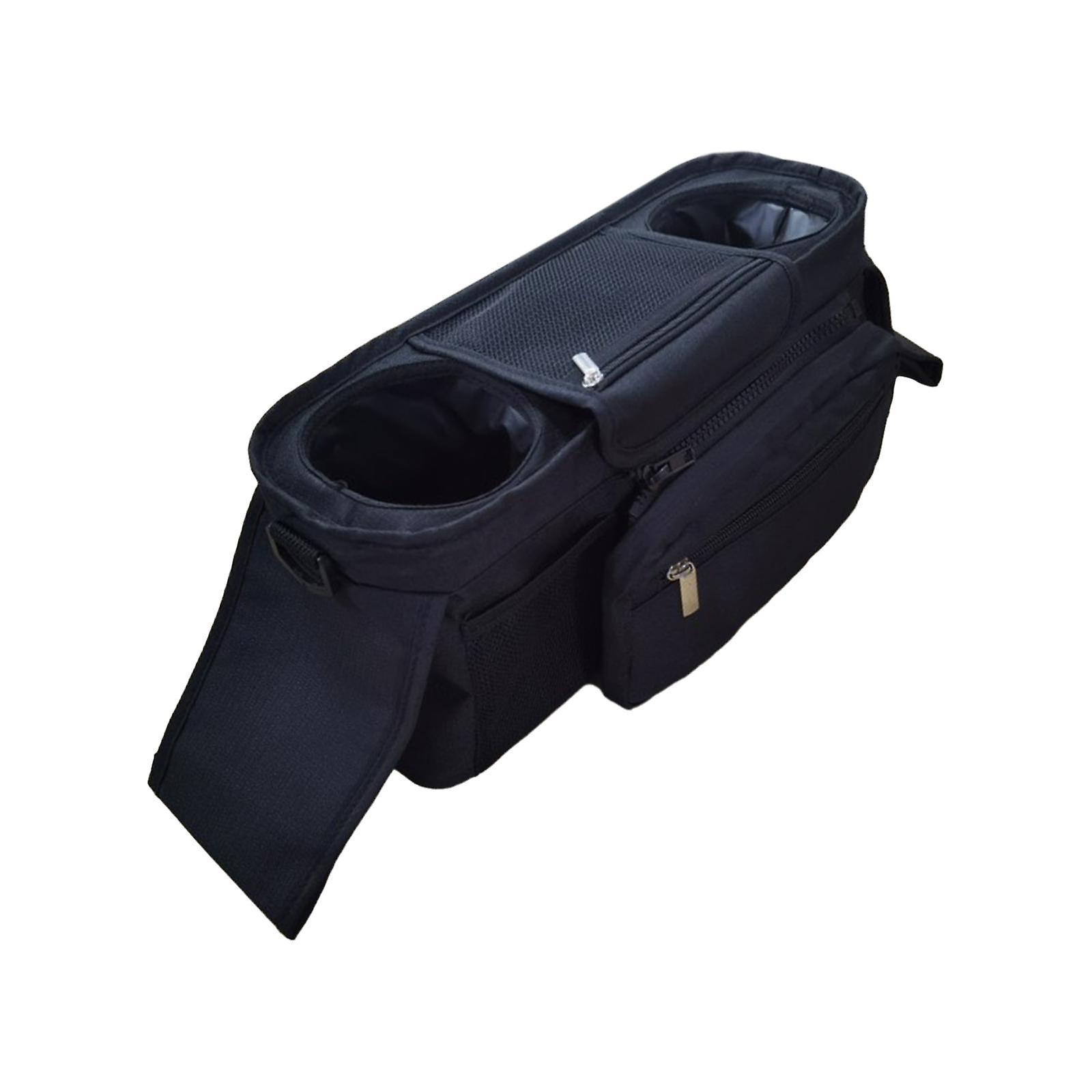 Stroller Organizer Universal Diaper Bag for Strollers Pushchair Gift for Mother black