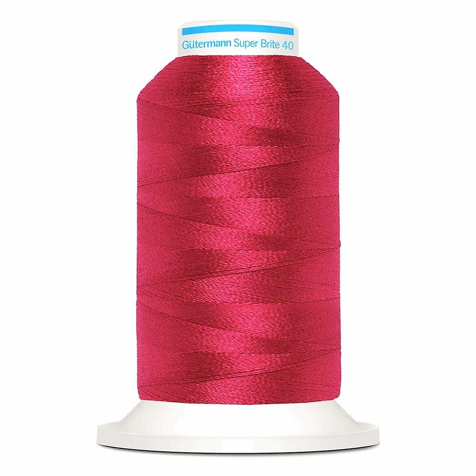 Gutermann Super Brite Polyester 40 Embroidery Thread 1000m 5718 - each