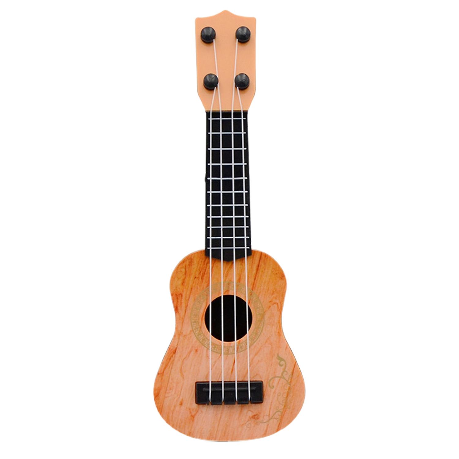 Guitar Toy Simulation Music Enlightenment Elastic Baby Classical Ukulele Toy for Entertainment