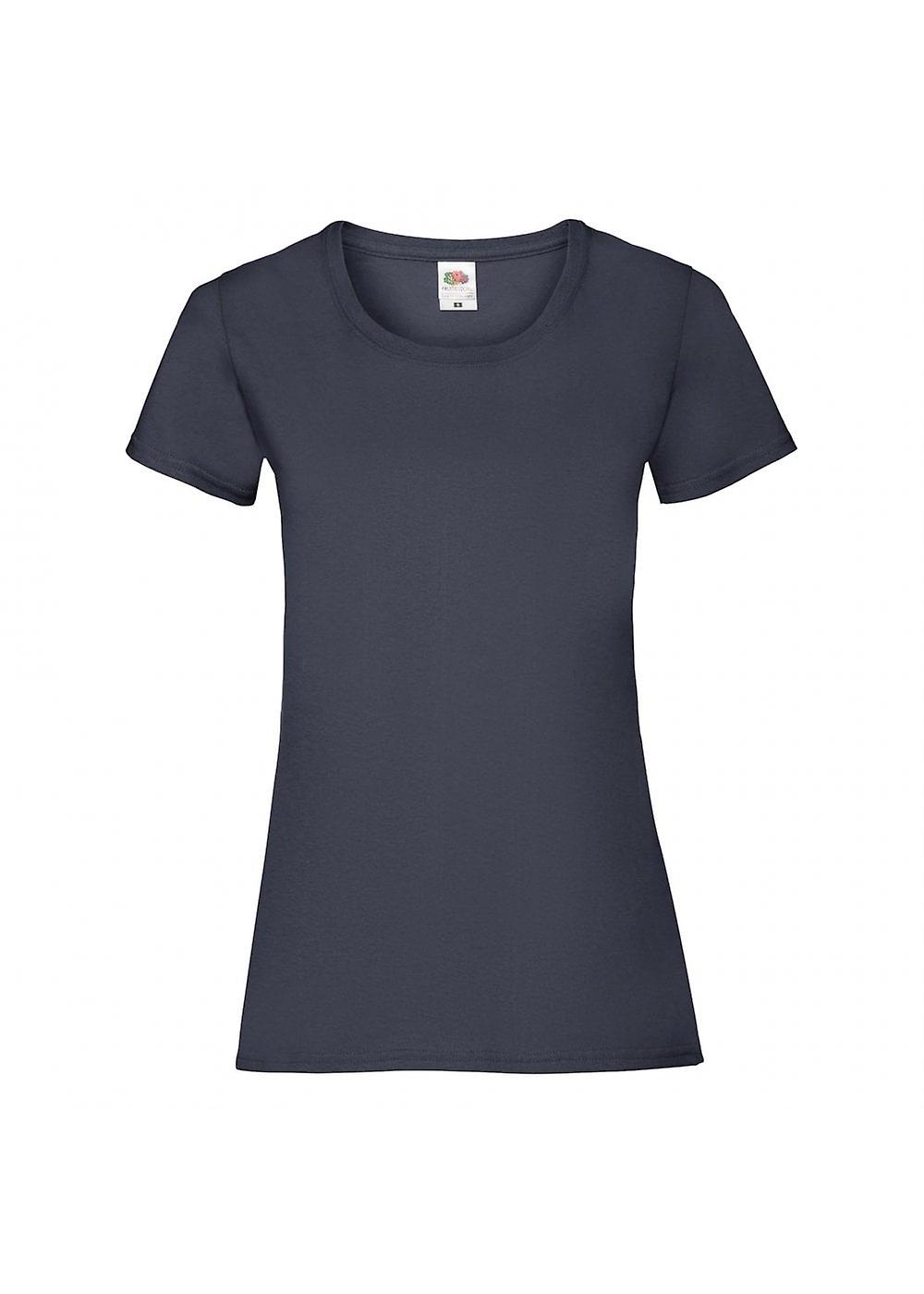 Fruit Of The Loom Women's Deep Navy Valueweight T 61372 Large