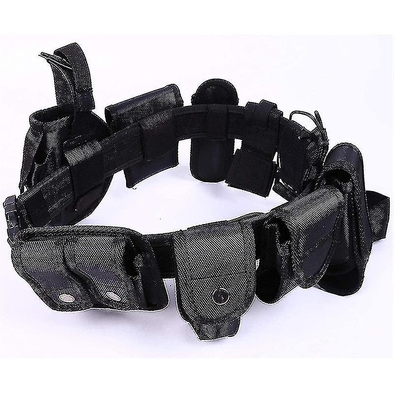 Law Enforcement Tactical Equipment System Set 10 Pcs (10pcs Belt Set)
