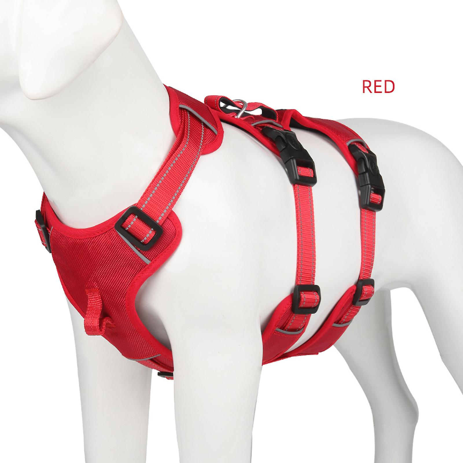 Dog Harness No Pull Dog Harness Adjustable Highly Reflective At Night