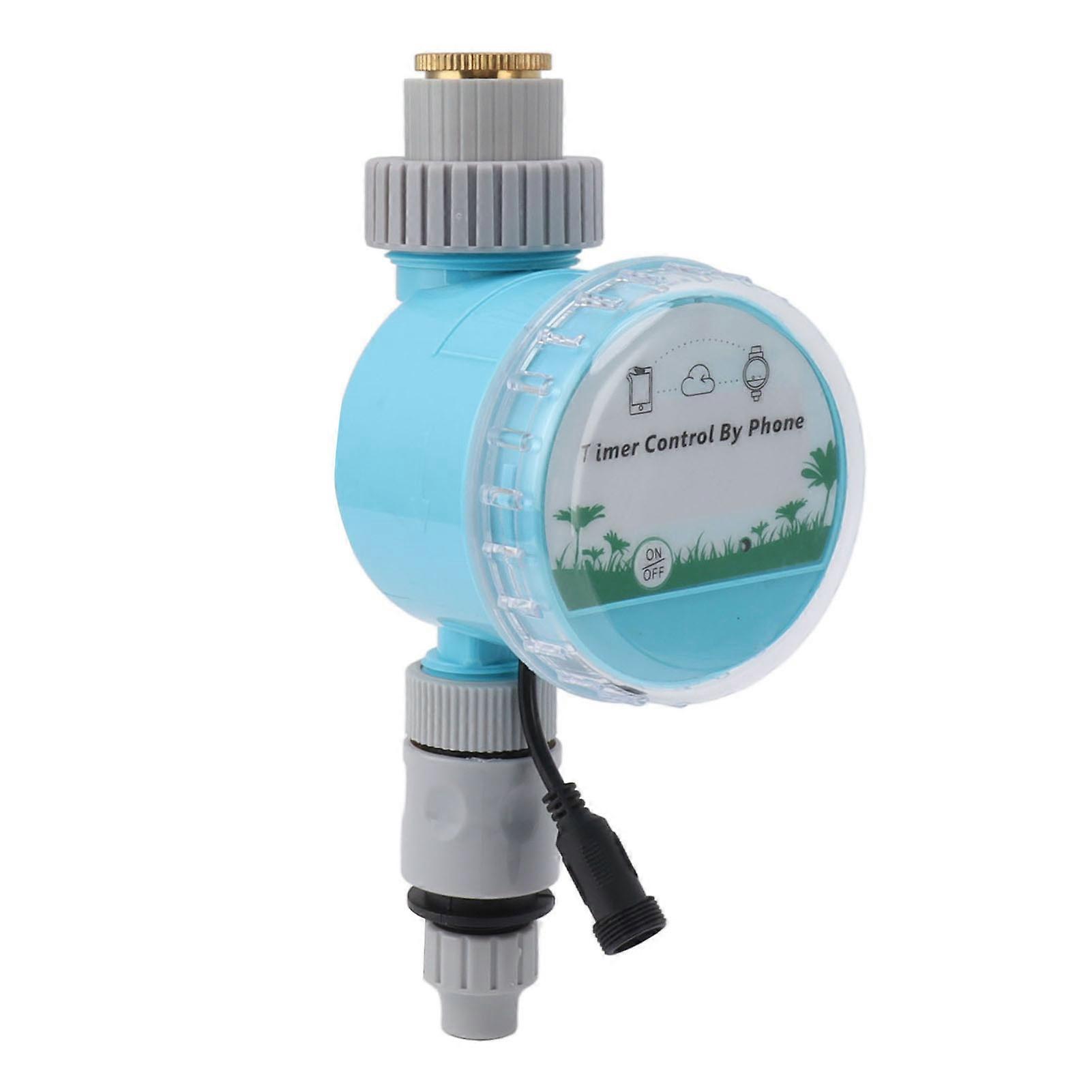 Smart Faucet Timer Sprinkler Timer Plastic WiFi and Bluetooth Control IP68 Garden Irrigation Timer for Garden Farm Park