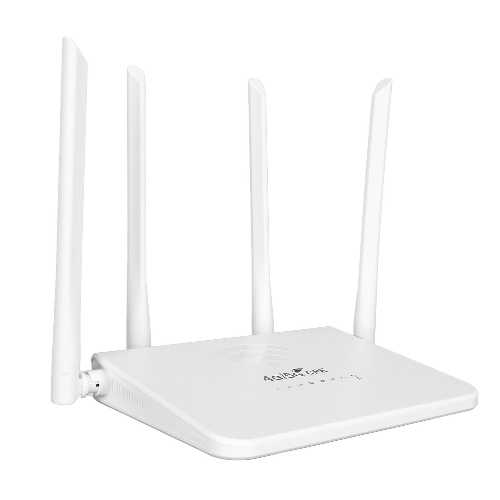 Routeur WiFi 4G 300Mbps Emplacement SIM 4 antennes Point d’accès Type-C Prise UE