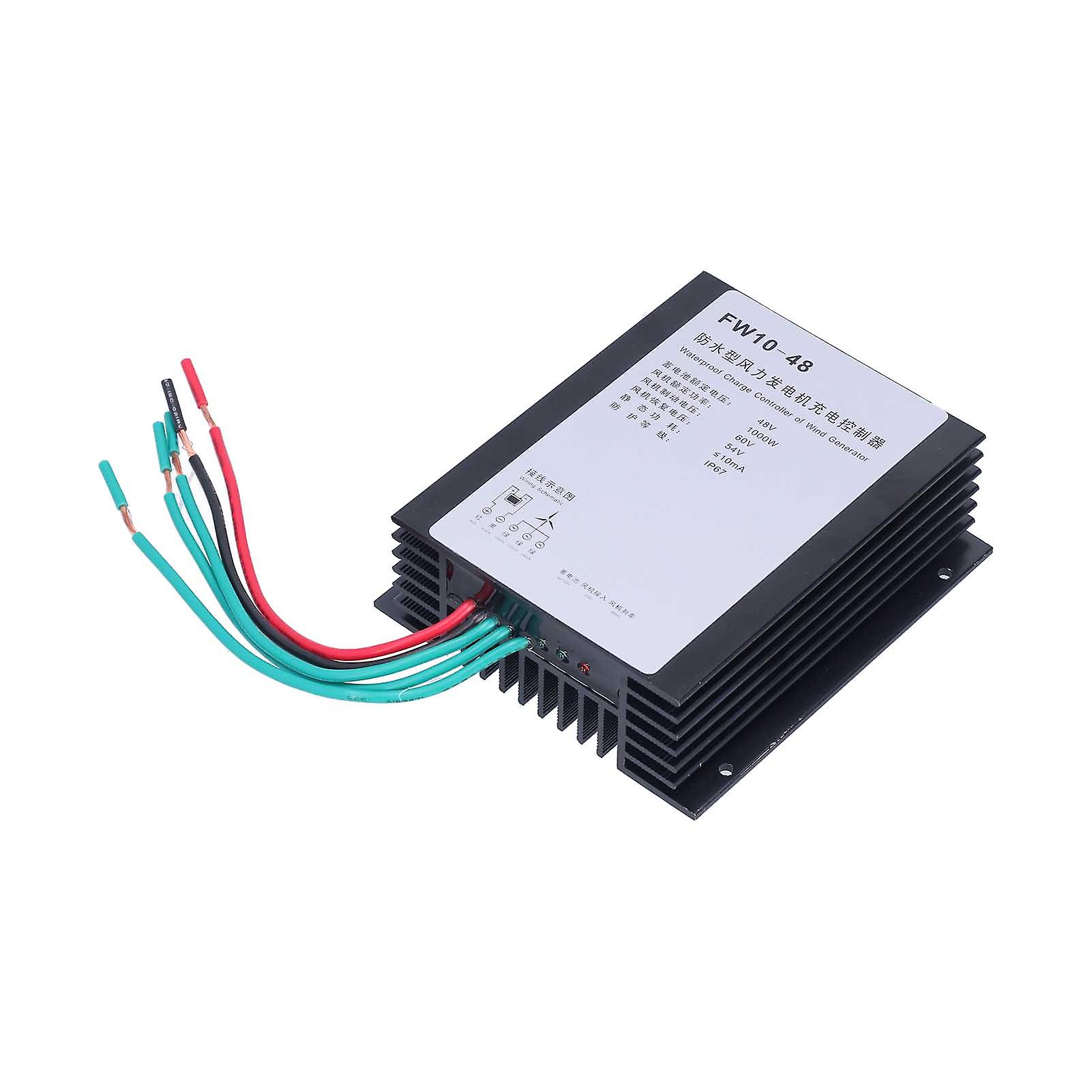 FW10-48 48V 1000W Wind Turbine Controller IP67 Waterproof 150x132x48mm