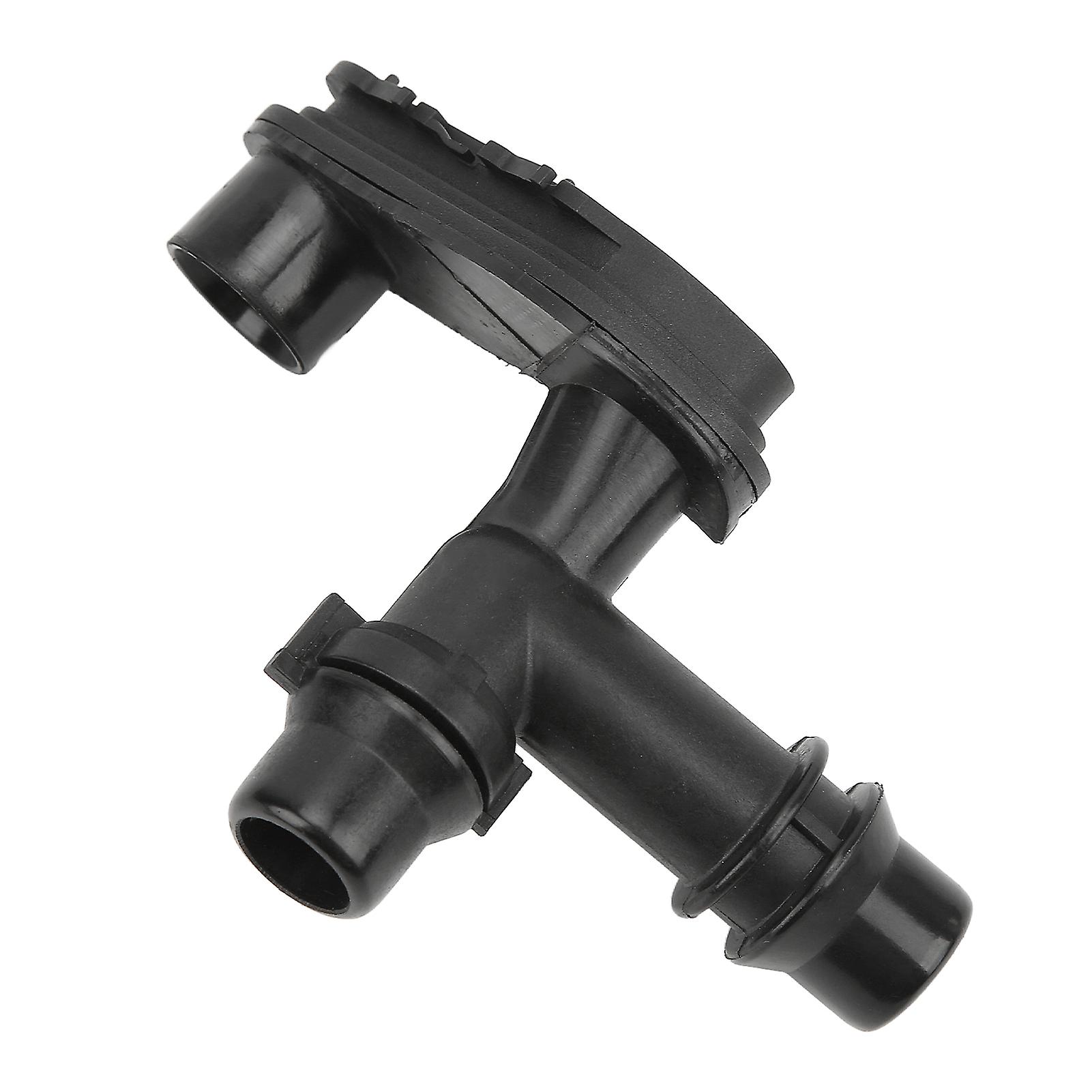 Coolant Water Pipe Connector,BOROCO Radiator Coolant Water Hose Connector 17111707817 ABS Black Replacement for E46 3 Series