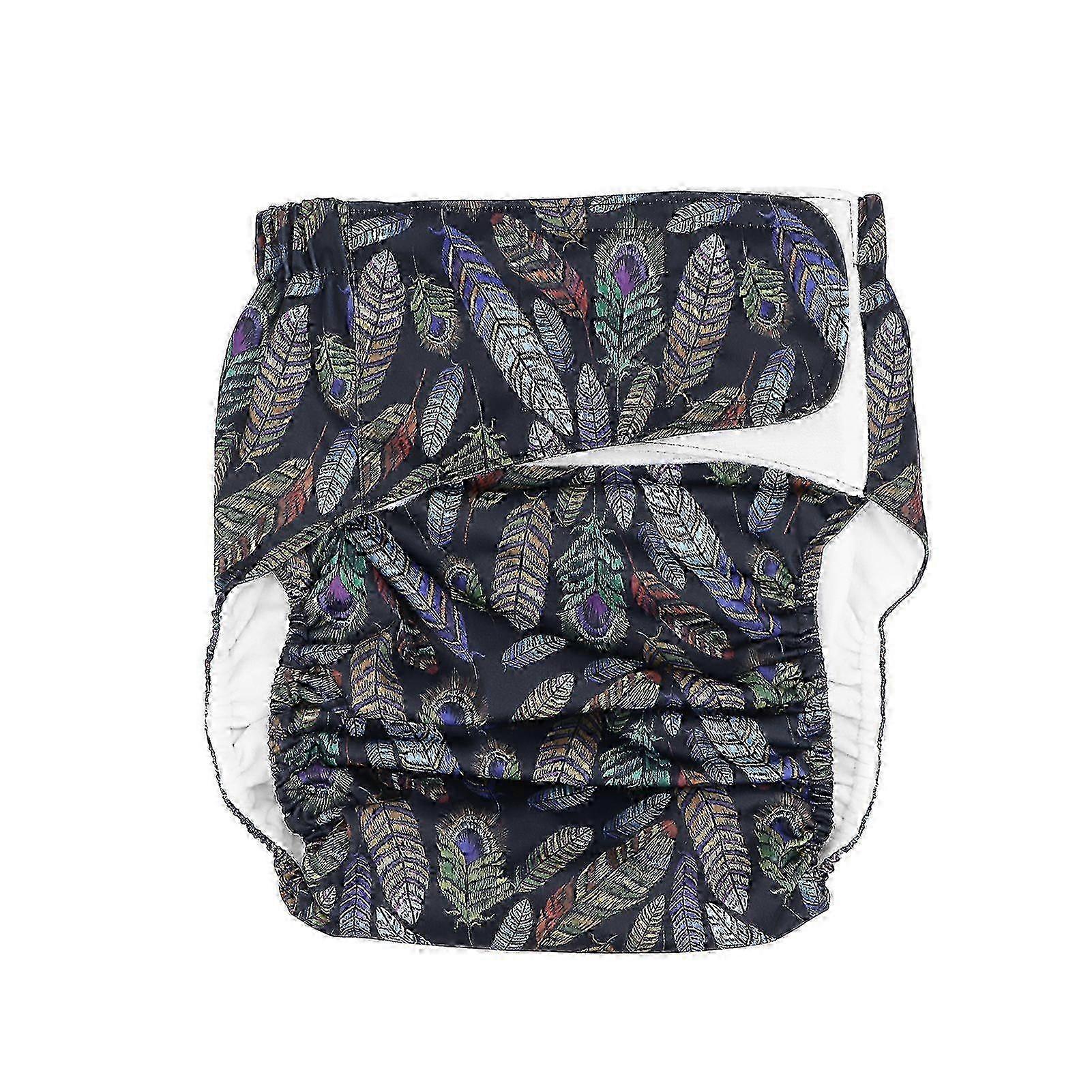 Adult Cloth Diapers, Washable and Reusable, with Hook and Loop, for Elderly People with Incontinence, Special Adults G1
