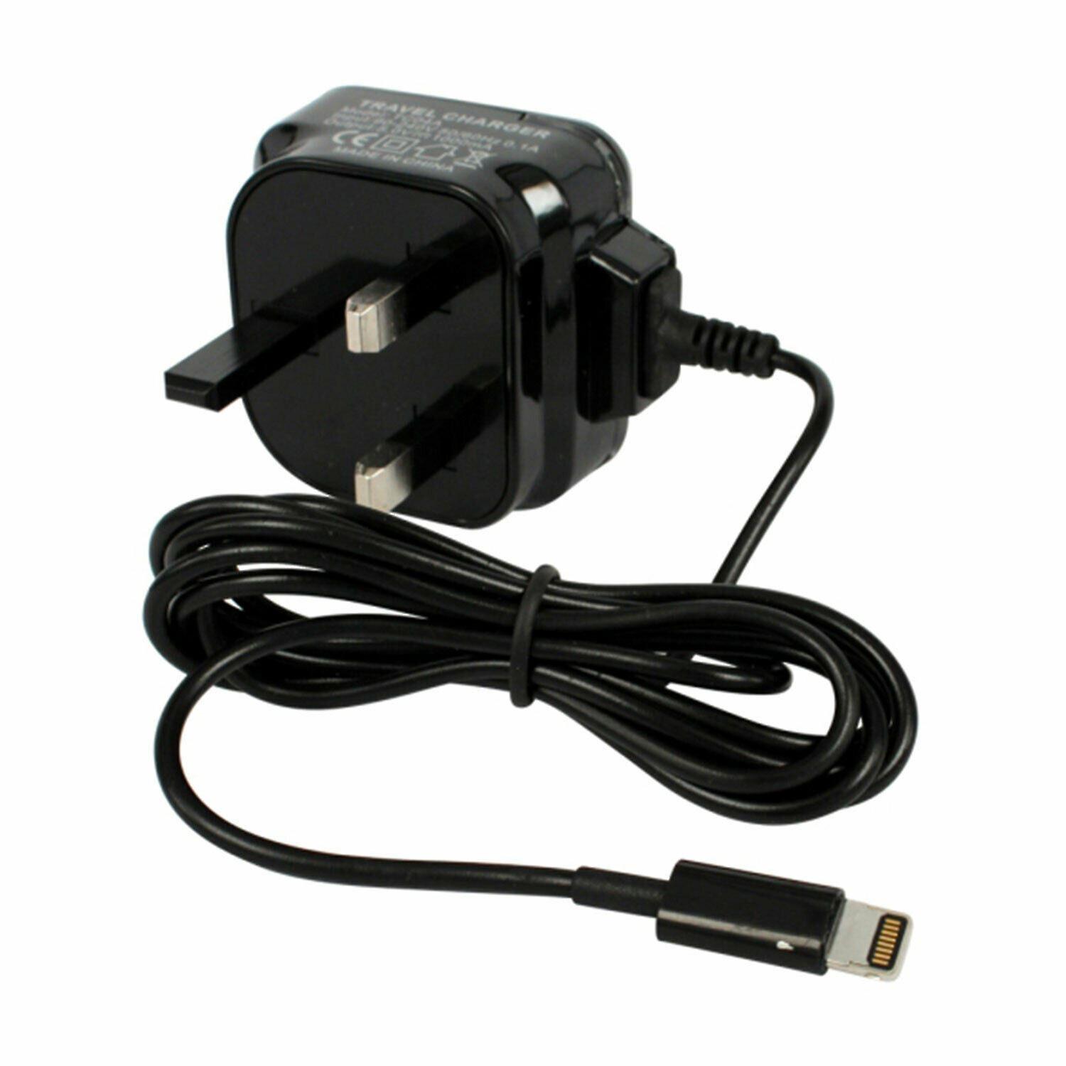 GVC Mains Charger for iphone5, Black