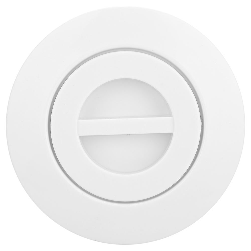 Swimming Pool Main Drain, White Plastic Floor Drain Water Inlet Draining Accessory