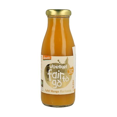Organic Apple, Mango and Turmeric Juice 250 ml (Mango - Apple - Turmeric)