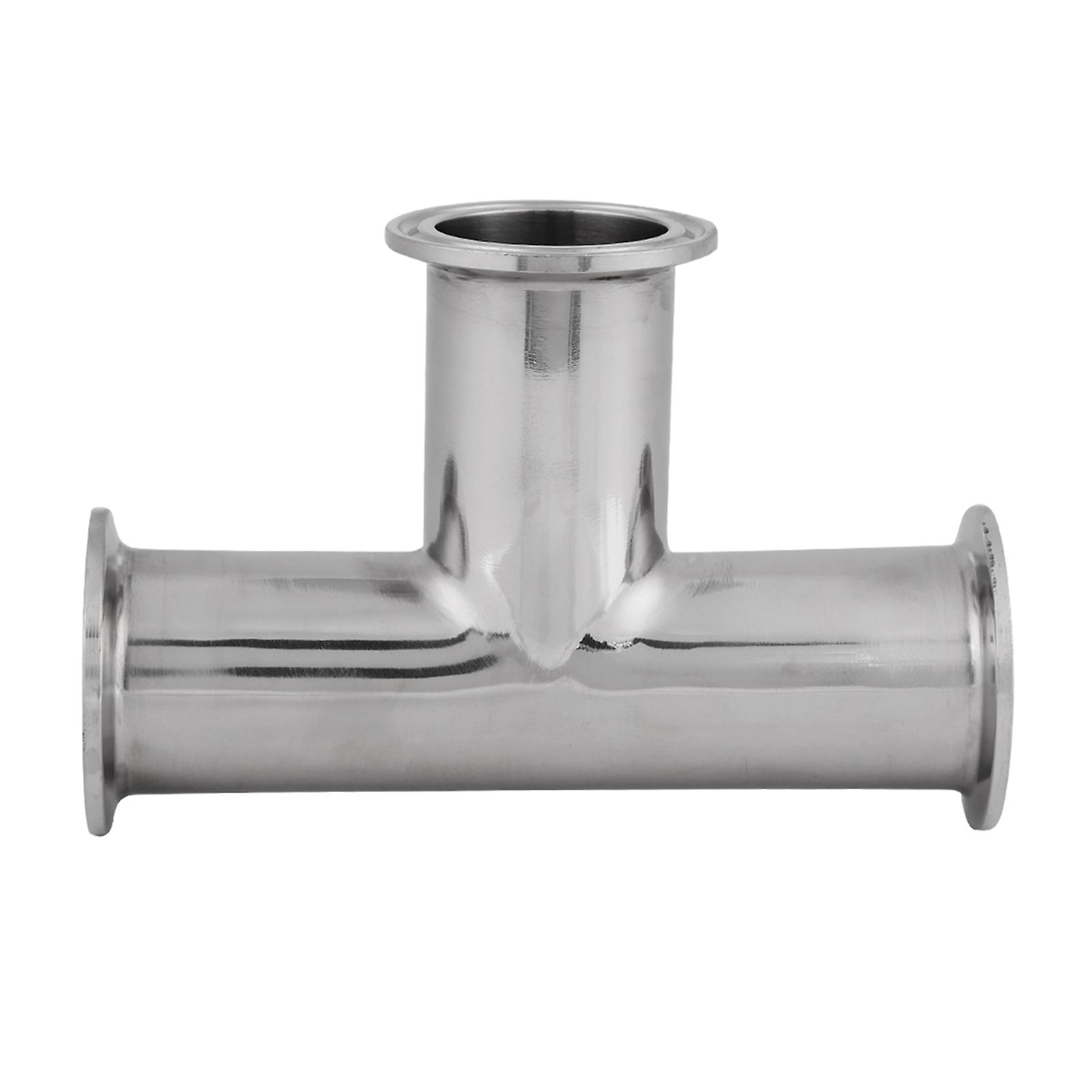 1 PCS Standard Stainless Steel Clamp Tee 3 Way Φ38*1.5 Sanitary Ftting Accessories