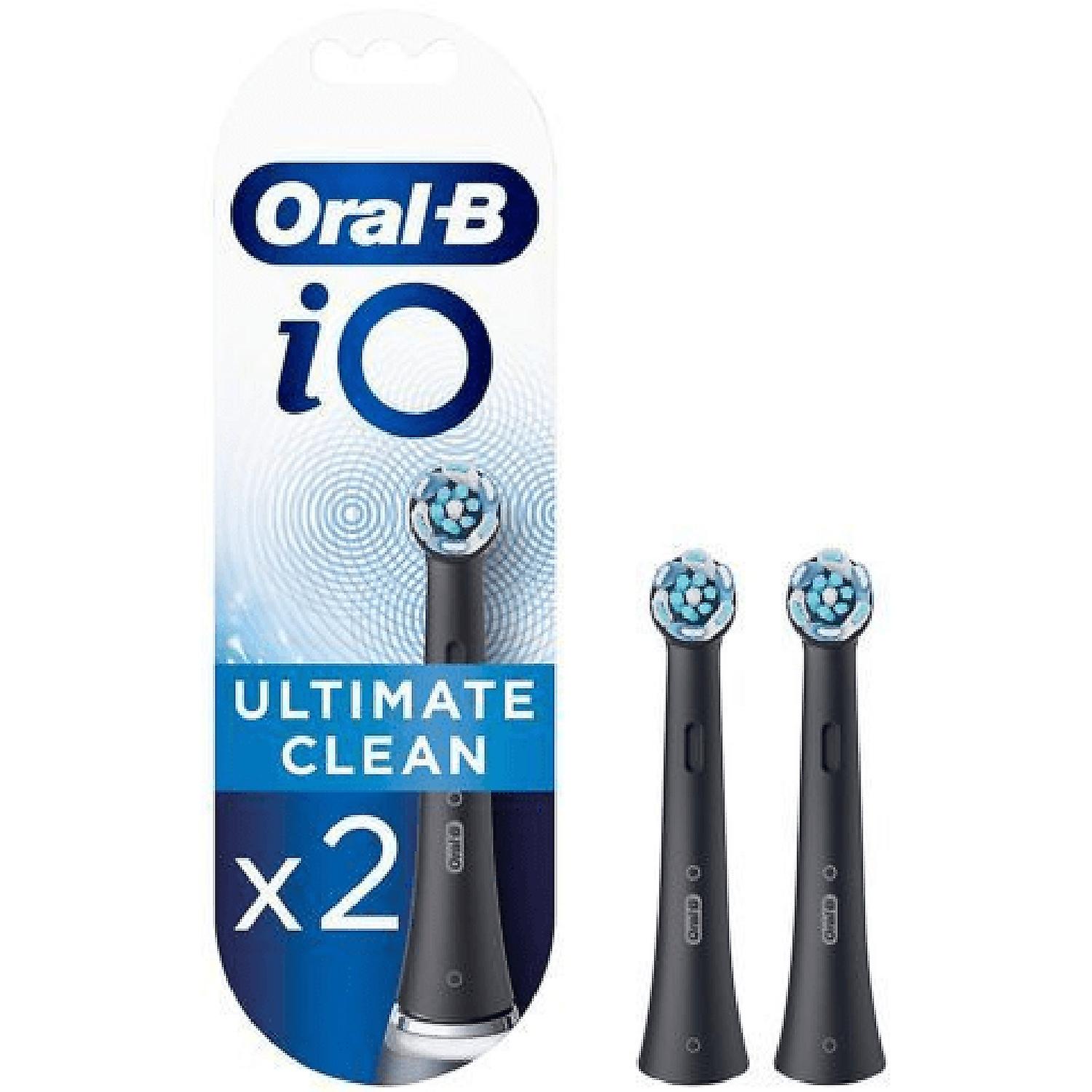Brush head iO Ultimate Clean Black 2pcs