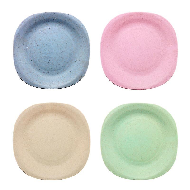 4pcs Snack Food Plate