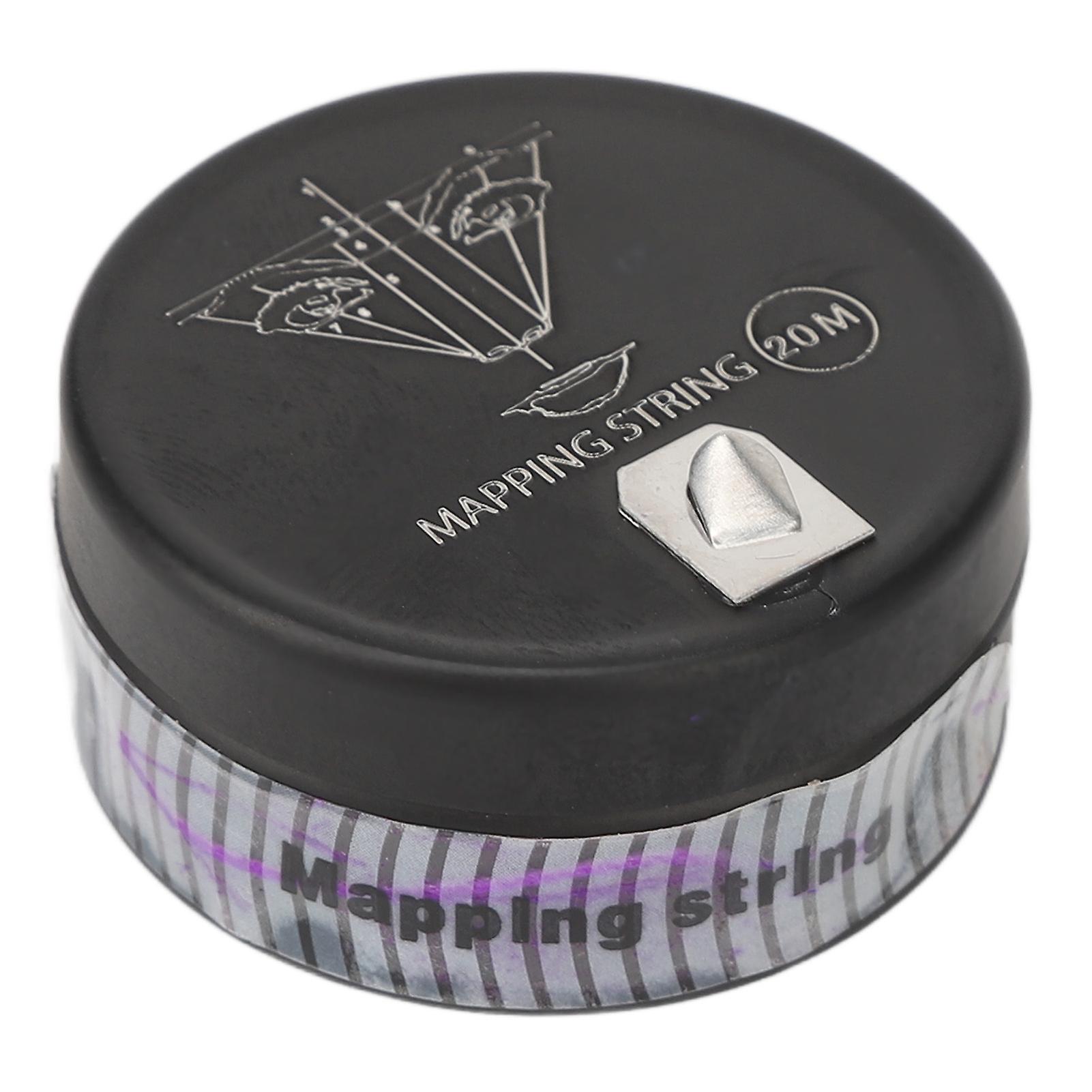 20M sourcil Microblading String Pré Encré Hypoallergénique Outil de mesure Sourcil Mapping String Violet 