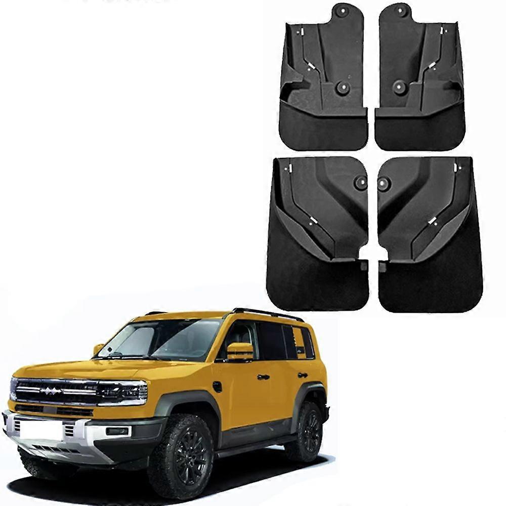 Car Accessories For Byd Leopard 5 2023 2024 Splash Guards Mud Flaps Mudguard Protector