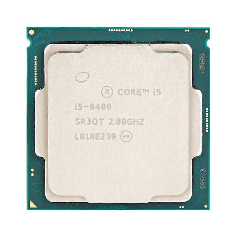 Core i5-8400 CPU - Socket LGA 1151 6 Cores 6 Threads 2.8GHz 9MB L3 Cache 65W.