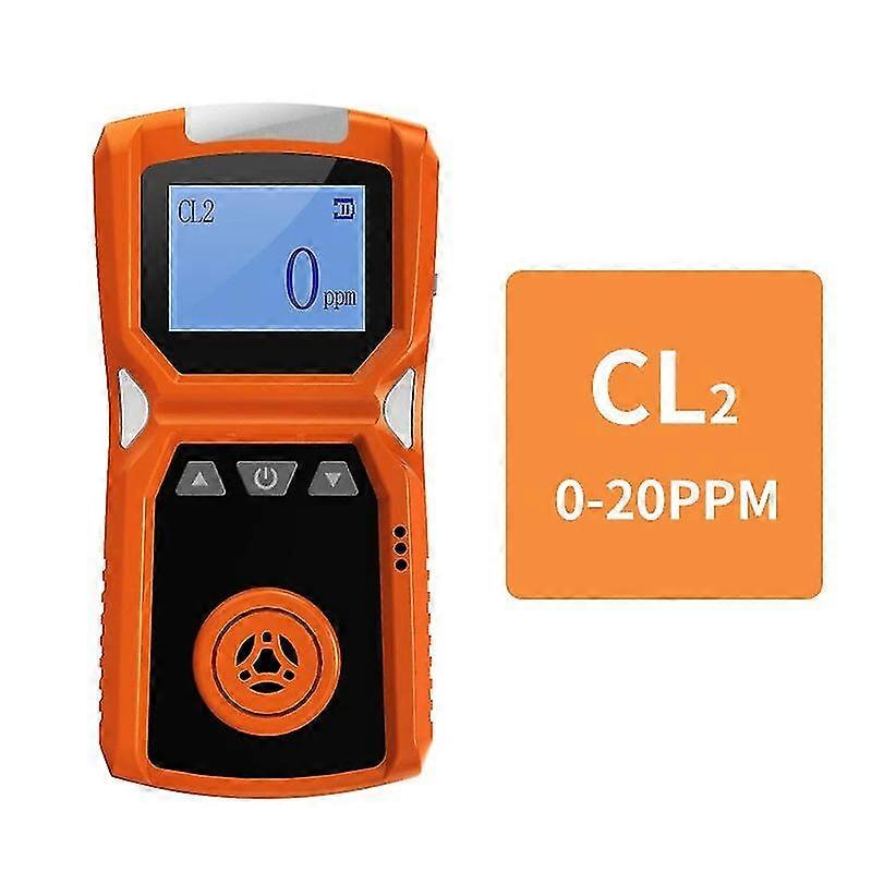 Industria portátil H2 / o3 / co / ph3 / co2 / h2s / nh3 / o2 / no2 / no / ex / ch4 Detector de gas combustible Alarma Detetcor Carga USB 0-100% lel