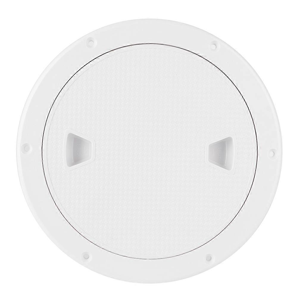 Marine ABS Rounded Deck Cover Inspection Hatch Yacht RV Boat Accessories8inch E2U913