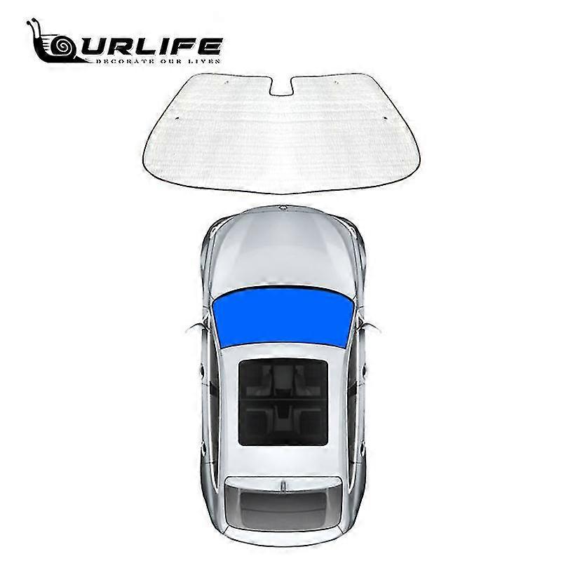 מעולה עבור וולוו Xc90 2019 2020 2021 2022 חלון לרכב שמשיה קדמית שמשיה מגן UV מגן אור שמש צל שמש כסף