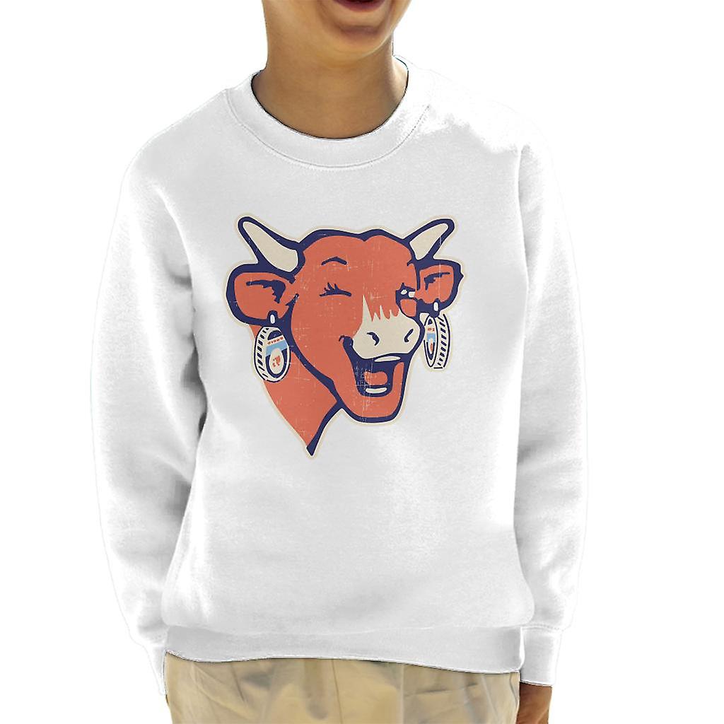 The Laughing Cow Winking Logo Kid's Sweatshirt