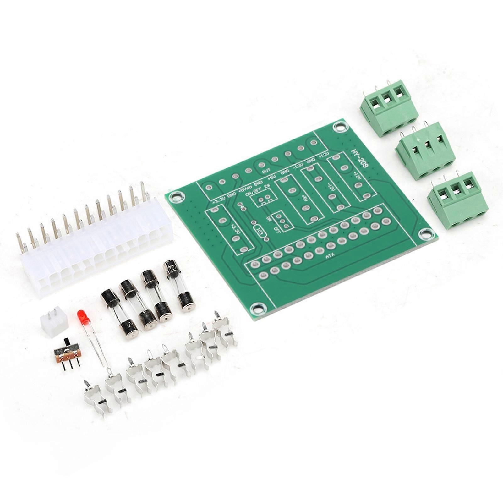 24/20Pin ATX Power Supply Board Module Computer Splitter Module for Desktop PC
