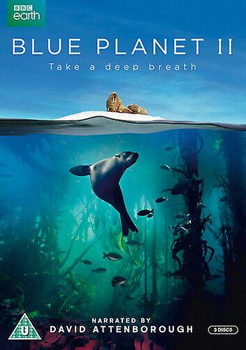 Blue Planet II DVD (2017) David Attenborough cert U 3 discs - Region 2