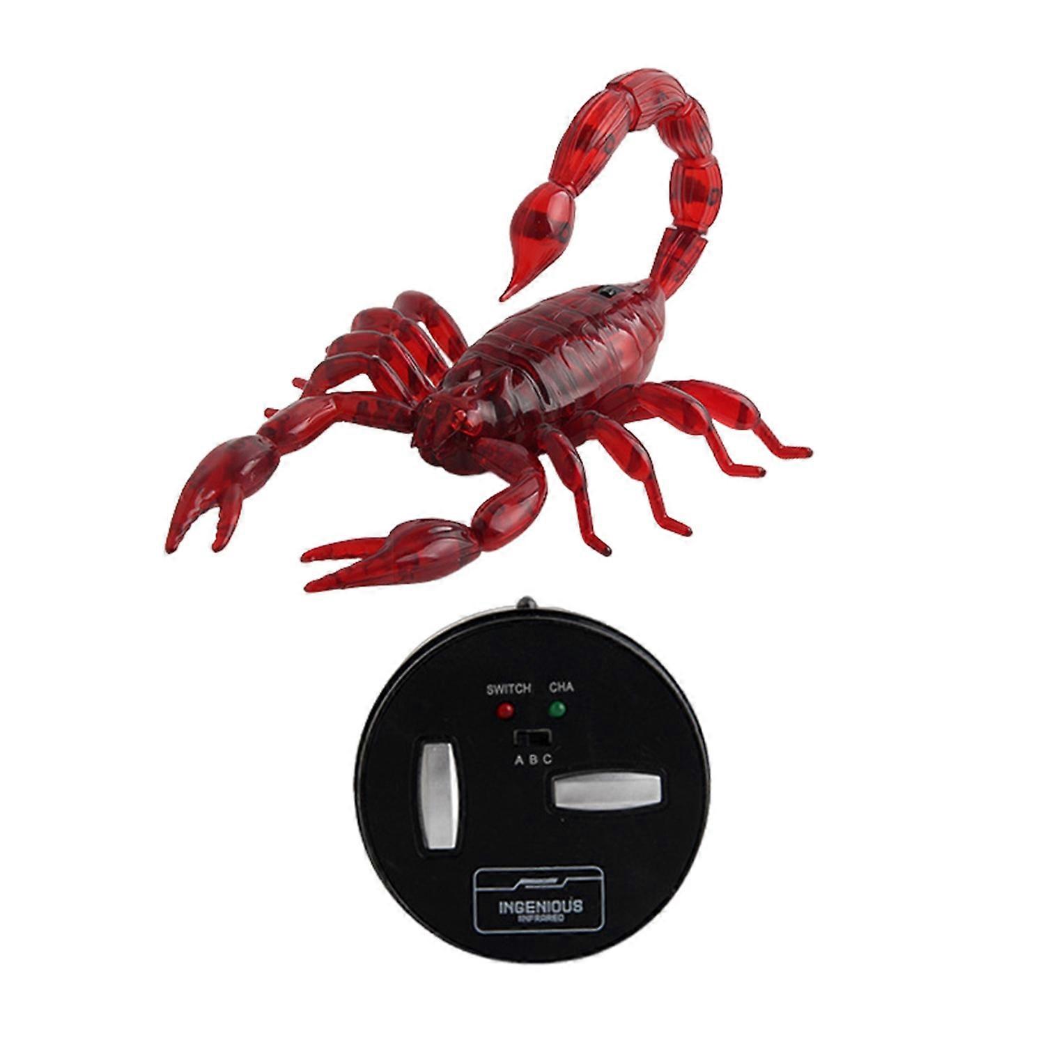 Simulation RC Spider Toy Remote Control Wireless Robot Tarantula Scorpion Toy Realistic Crawling
