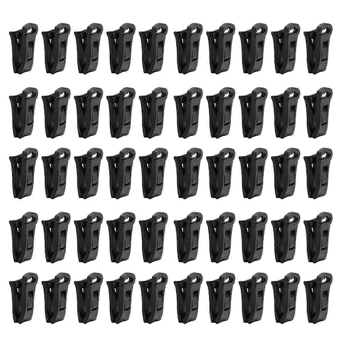 50 Sock Clips for Washing Machine and Dryer, Laundry Clips, Socks Clothespin, Towel Clips for Washi