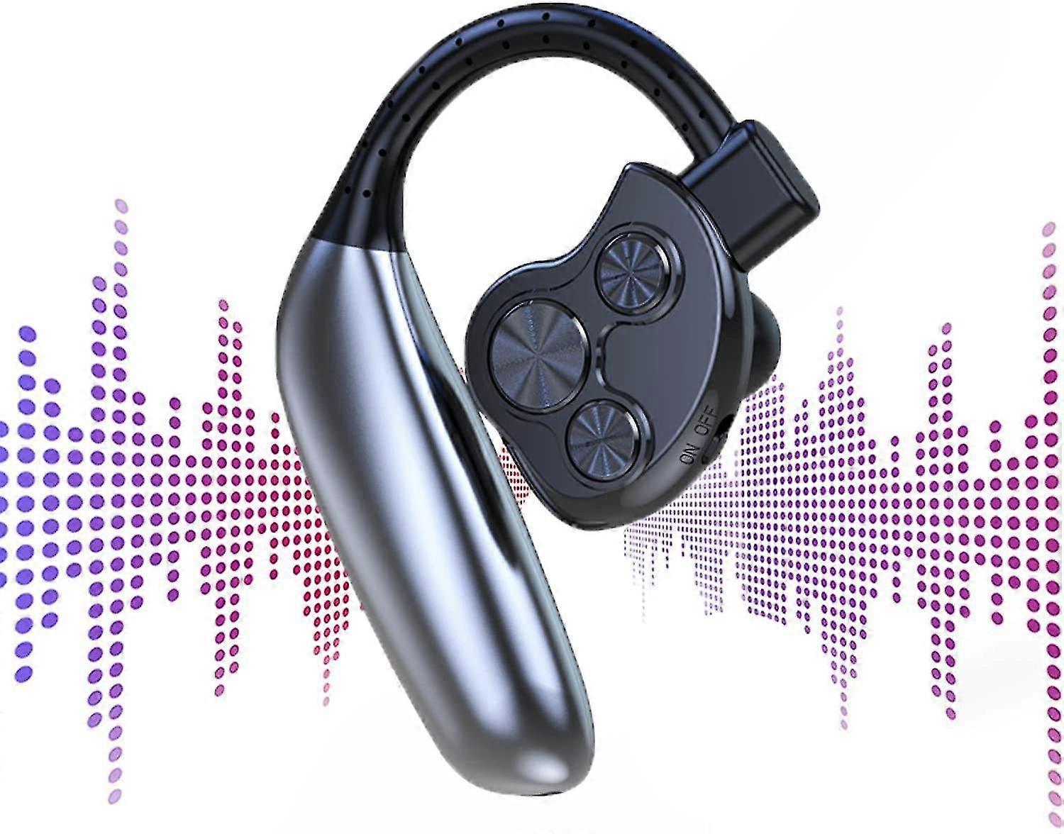 Digital Voice Recorder, 16GB USB Earphone Portable Dictaphone with MP3 Player, Voice Activated Recorder with Rechargeable, Noise Reduction, Stereo HD 