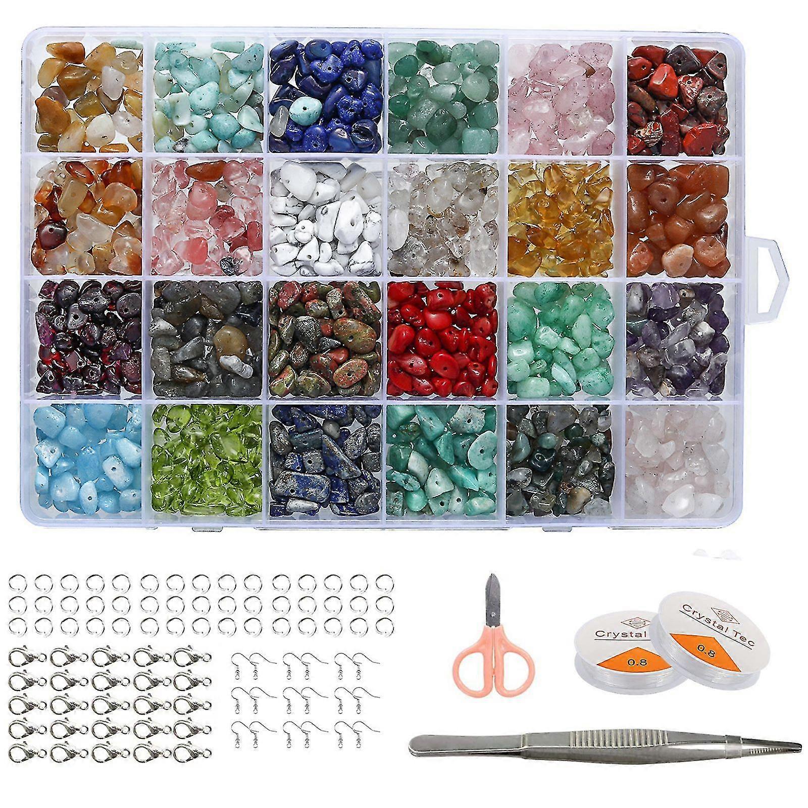 Crystal Jewelry Making Kit With 20pcs Ear Hook