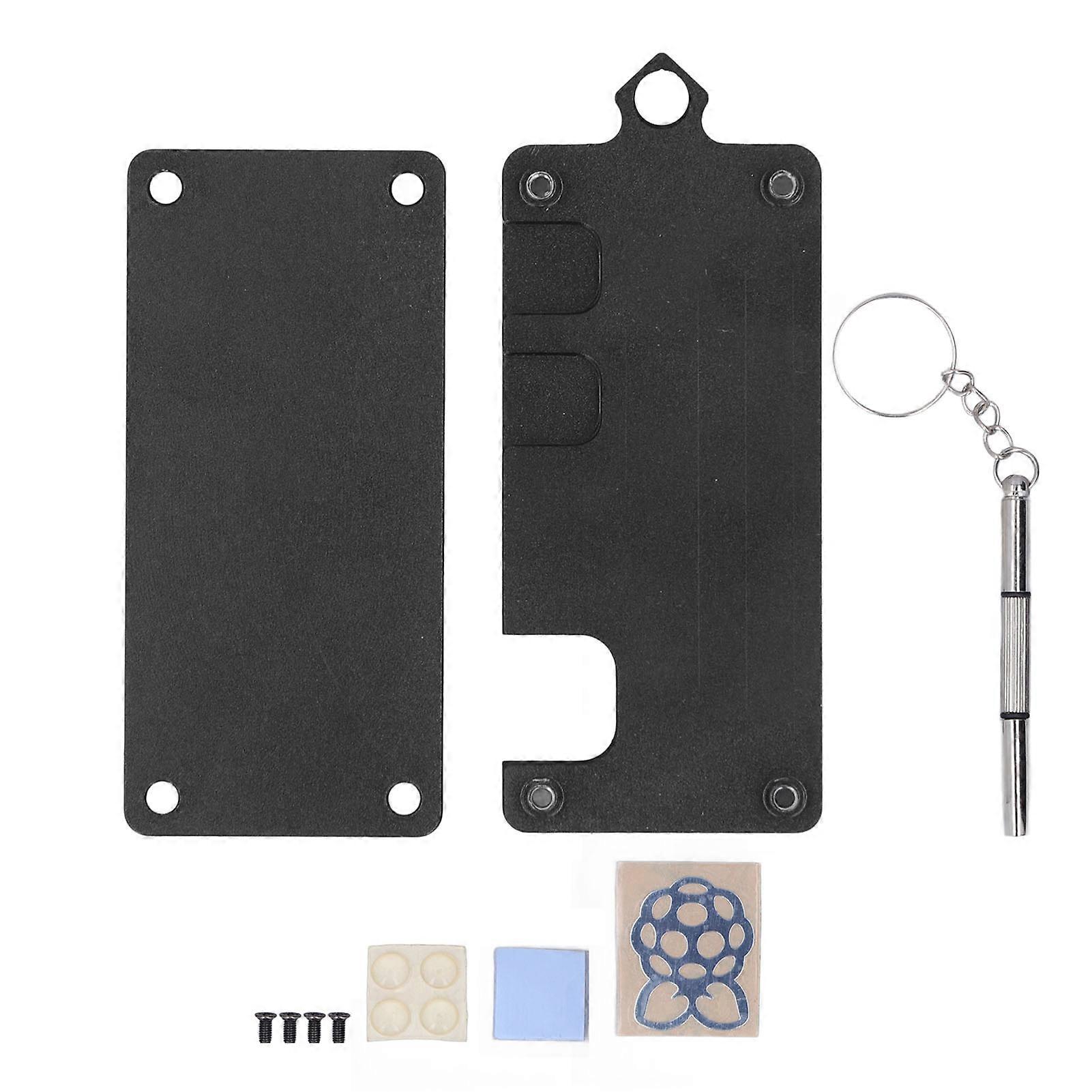 Aluminiumlegierung-Gehäuse, Leiterplatte, schützendes Wärmeableitungsgehäuse für Raspberry Pi Zero W