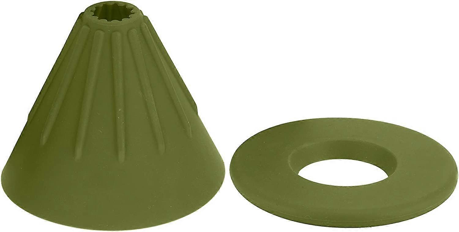 1 pcs Reusable Silicon Resin Coffee Filter Collapsible Cone Filter(black)