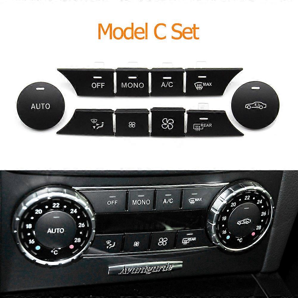 Dashboard Air Conditioner Wind Volume Heater Climate Control Ac Buttons For Mercedes Benz C GLK Class W204 X204 C180 C200 C300