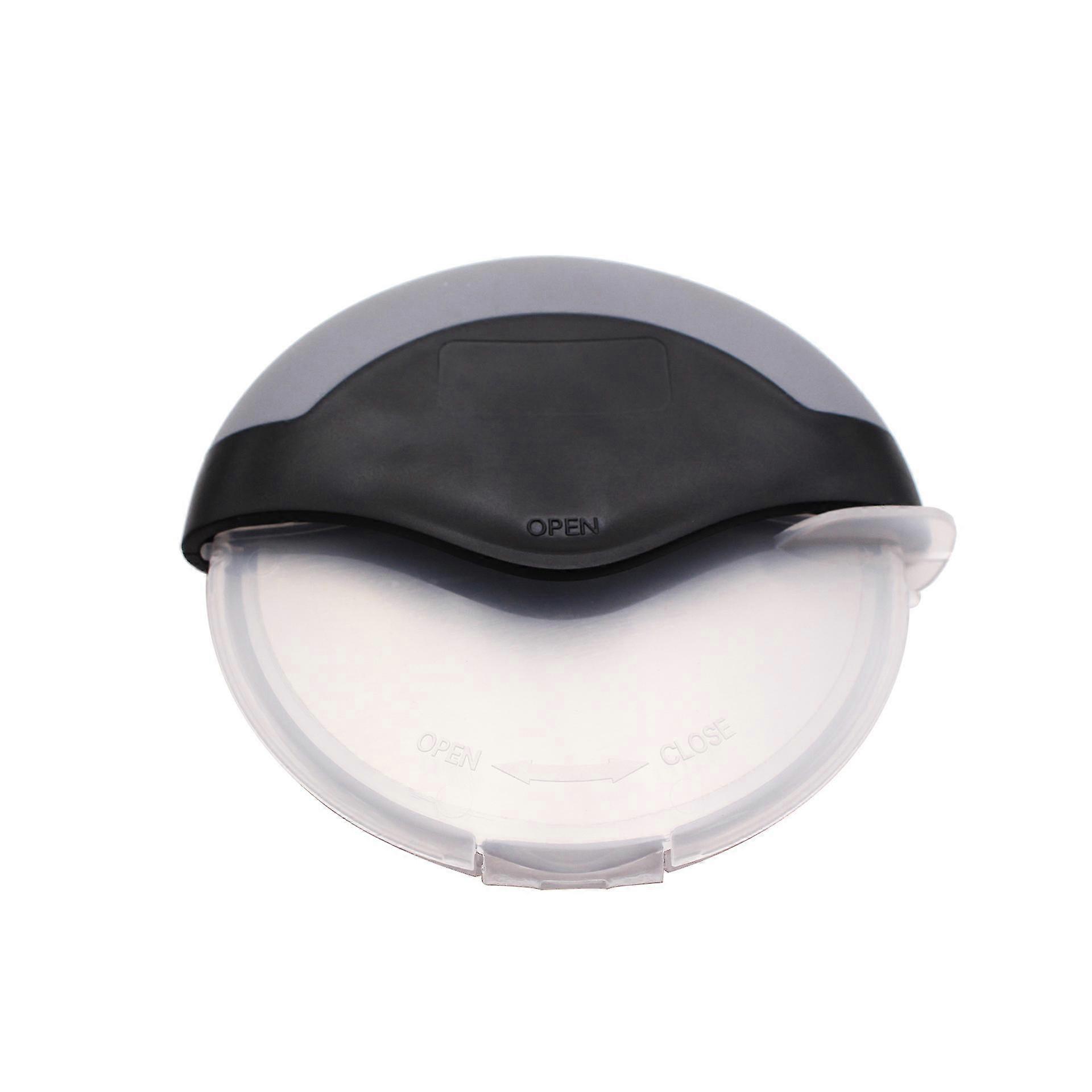 Pizza Cutter Made Of Premium Materials With Oval Handle For Comfortable Grip And Finger Protection