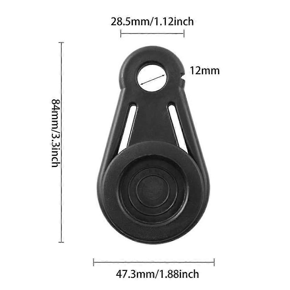 20 Pcs Outdoor Camping Tent Accessories Snap Buckle Rain Shed Awning Fixed Clip Buckle