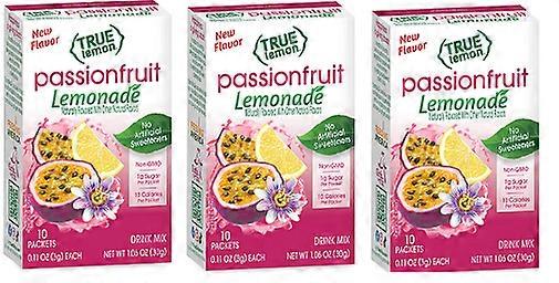 True Lemon Passionfruit Λεμονάδα Ρόφημα Mix 3 Pack