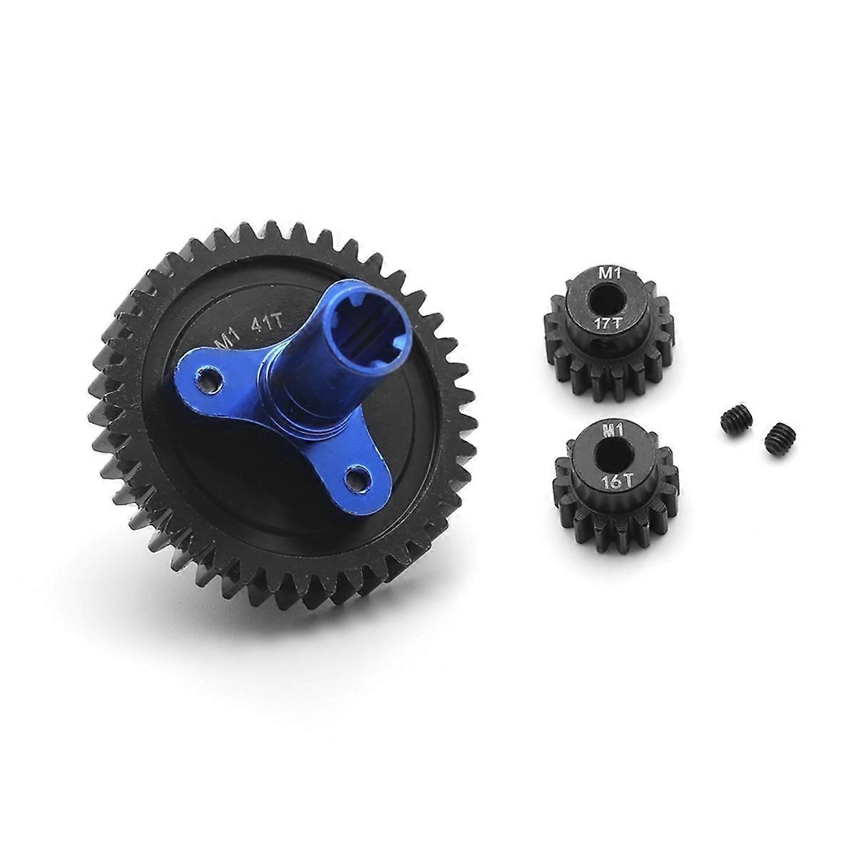 RC Auto Frizione Up Albero Dritto Kit per 1/10 Arrma Senton Vorteks Big Rock 3S / Kraton Outcast 4S M1 41T + 16 + 17T