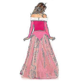 Adult Aurora Princess Dress Costume Womens Halloween Cosplay Gown - JA |  Fruugo UK