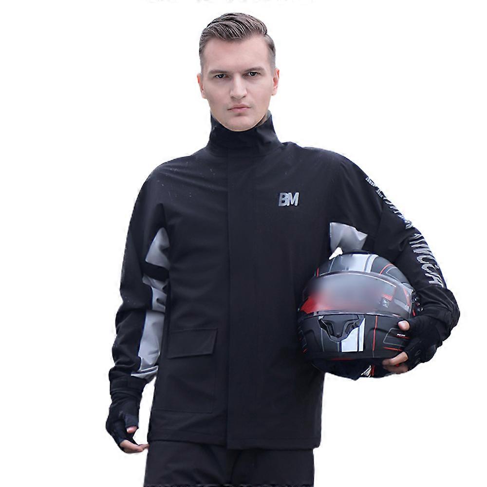 Men Split Rain Suits Waterproof Rain Coat and Rain Pant Set Rain Proof Motorcycle Cycling Rain Gear