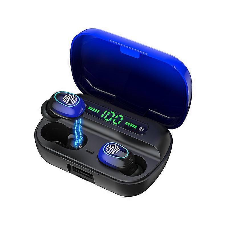 Q82 Gradient wireless Bluetooth earphones for noise reduction and high power digital display in ear sports earphones