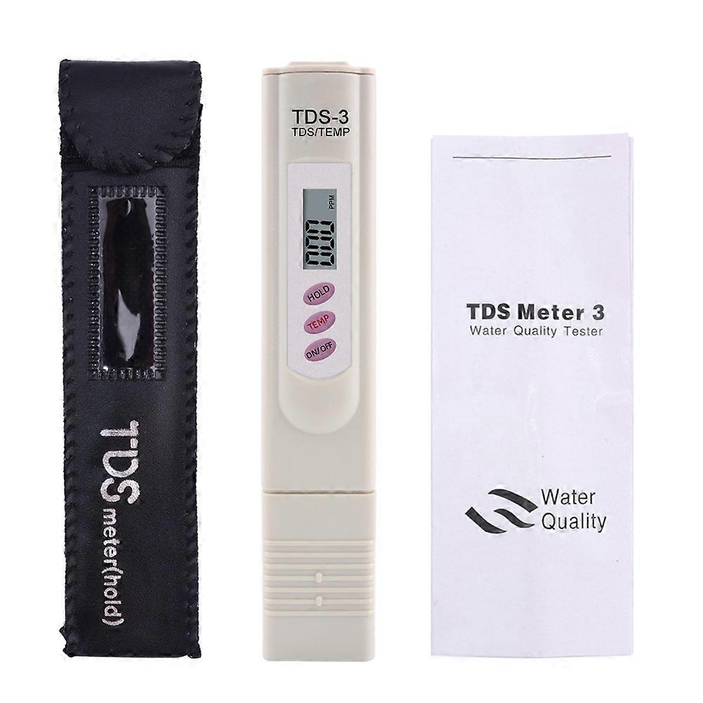 TDS TEMP PPM Tester Pen LCD Digital Meter Stick Water Purity Monitor